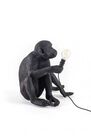 Seletti - Monkey Lamp Sitting Black Outdoor Seletti - Monkey Lamp Sitting Black Outdoor