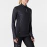 KALENJI - S Run Dry+ Zip Women's Long-Sleeved T-Shirt - Black KALENJI - S Run Dry+ Zip Women's Long-Sleeved T-Shirt - Black