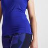 DOMYOS - S Slim Fitness T-Shirt - Black DOMYOS - S Slim Fitness T-Shirt - Black