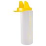 KIPSTA - Hygienic 1 litre water bottle - white/yellow KIPSTA - Hygienic 1 litre water bottle - white/yellow