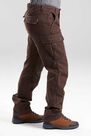 QUECHUA - W32 L33 Men's Travel trekking trousers - TRAVEL 100 WARM, Deep Shale QUECHUA - W32 L33 Men's Travel trekking trousers - TRAVEL 100 WARM, Deep Shale
