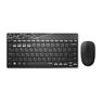 RAPOO - Rapoo 8000M Mini Black Combo Multi-Mode Keyboard + Mouse RAPOO - Rapoo 8000M Mini Black Combo Multi-Mode Keyboard + Mouse