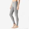 NYAMBA - W35 L31 Fit+ 500 Women's Slim-Fit Stretching Leggings AOP, Black NYAMBA - W35 L31 Fit+ 500 Women's Slim-Fit Stretching Leggings AOP, Black