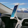 SCOSCHE - Scosche Magicmount Elite Silver Double Pivot Adhesive Car Mount SCOSCHE - Scosche Magicmount Elite Silver Double Pivot Adhesive Car Mount