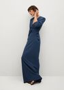 Mango - navy Pleated detail dress Mango - navy Pleated detail dress