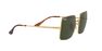 RAY-BAN - Gold Square Ray-Ban RB1971 SQUARE 1971 CLASSIC RAY-BAN - Gold Square Ray-Ban RB1971 SQUARE 1971 CLASSIC