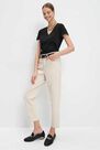 Mohito - Plain Basic T-Shirt Eco Aware - Black Mohito - Plain Basic T-Shirt Eco Aware - Black