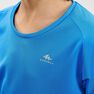 QUECHUA - 10-11Y Kids' Hiking T-Shirt - MH500 Aged 7-15, Pacific Blue QUECHUA - 10-11Y Kids' Hiking T-Shirt - MH500 Aged 7-15, Pacific Blue