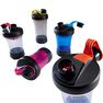 DOMYOS - Shaker 500 ml - black/red DOMYOS - Shaker 500 ml - black/red