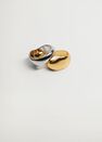 Mango - Gold Combined Ring 2 Set Mango - Gold Combined Ring 2 Set