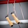 OUTSHOCK - Wooden Boxing Skipping Rope With Removable Weights - Cream OUTSHOCK - Wooden Boxing Skipping Rope With Removable Weights - Cream