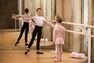 DOMYOS - 14-15 Years Girls' Ballet Wrap-Over Top, Candyfloss DOMYOS - 14-15 Years Girls' Ballet Wrap-Over Top, Candyfloss