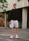 Mango - green Organic cotton jogging Bermuda shorts, Men Mango - green Organic cotton jogging Bermuda shorts, Men