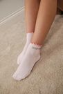 Urban Outfitters - Pink UO Babygirl Diamante Frilly Socks Urban Outfitters - Pink UO Babygirl Diamante Frilly Socks