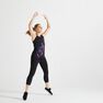 DOMYOS - XS Energy Women's Printed Cardio Fitness Tank Top - Asphalt Blue DOMYOS - XS Energy Women's Printed Cardio Fitness Tank Top - Asphalt Blue