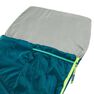 QUECHUA - 10°C Kids Sleeping Bag MH100 - Dark Petrol Blue QUECHUA - 10°C Kids Sleeping Bag MH100 - Dark Petrol Blue