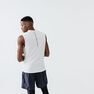 KALENJI - Extra Large KALENJI DRY MEN'S RUNNING BREATHABLE TANK TOP, Snow White KALENJI - Extra Large KALENJI DRY MEN'S RUNNING BREATHABLE TANK TOP, Snow White