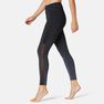 NYAMBA - W35 L31 Women's Slim-Fit Pilates & Gentle Gym Sport Leggings 520 Print, Blue NYAMBA - W35 L31 Women's Slim-Fit Pilates & Gentle Gym Sport Leggings 520 Print, Blue