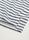Mango - navy 100% linen t-shirt Mango - navy 100% linen t-shirt