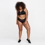KALENJI - XL CD Power Zip Crop Top - Navy, Black KALENJI - XL CD Power Zip Crop Top - Navy, Black