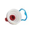 QUECHUA - 500 aluminium 1 l hiking water bottle with quick opening top - blue QUECHUA - 500 aluminium 1 l hiking water bottle with quick opening top - blue