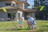 PERFLY - 3M Badminton Easy Net - Fluo Yellow PERFLY - 3M Badminton Easy Net - Fluo Yellow