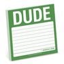 KNOCK KNOCK - Knock Knock Sticky Notes Dude KNOCK KNOCK - Knock Knock Sticky Notes Dude