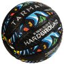 TARMAK - US 7 Adult Puncture-Proof Grippy Basketball R500 - Graffiti. - Black TARMAK - US 7 Adult Puncture-Proof Grippy Basketball R500 - Graffiti. - Black