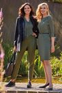 Punt Roma - Green capri trousers Punt Roma - Green capri trousers