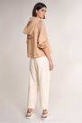 Salsa Jeans - Beige Sweatshirt with hood Salsa Jeans - Beige Sweatshirt with hood