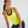 DOMYOS - XS Muscle Back Fitness Tank Top My Top - Blueberry DOMYOS - XS Muscle Back Fitness Tank Top My Top - Blueberry