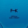 KIPSTA - 3 First Kick Football Size 4 Ages 8 to 12, Blue KIPSTA - 3 First Kick Football Size 4 Ages 8 to 12, Blue