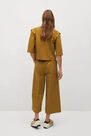 Mango - dark yellow Pleated cotton blouse Mango - dark yellow Pleated cotton blouse