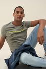 Salsa Jeans - Gray Dry denim2GO t-shirt Salsa Jeans - Gray Dry denim2GO t-shirt
