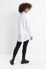 Mohito - Oversize Printed Shirt - White Mohito - Oversize Printed Shirt - White