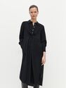 Reserved - Ladies’ EcoVero™ Rich Shirt Dress - Black Reserved - Ladies’ EcoVero™ Rich Shirt Dress - Black