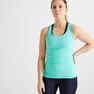 DOMYOS - XS Muscle Back Fitness Tank Top My Top - Blueberry DOMYOS - XS Muscle Back Fitness Tank Top My Top - Blueberry