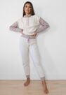 Missguided - Stone Co Ord Tonal Colourblock Jumper Missguided - Stone Co Ord Tonal Colourblock Jumper