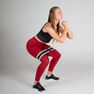 DOMYOS - Unique Size Strength Training Resistance Band Glute Band - Hard, Carbon Grey DOMYOS - Unique Size Strength Training Resistance Band Glute Band - Hard, Carbon Grey