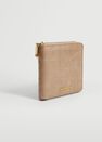 Mango - lt-pastel pink Croc-effect wallet, Women Mango - lt-pastel pink Croc-effect wallet, Women