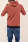 Salsa Jeans - Red Jumpper With Texture Salsa Jeans - Red Jumpper With Texture