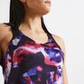 DOMYOS - M/L 520 Women's Cardio Fitness Tank Top - /Pale, Multi Colour DOMYOS - M/L 520 Women's Cardio Fitness Tank Top - /Pale, Multi Colour