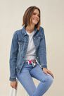 Salsa Jeans - Blue Push Up Wonder skinny jeans with scarf Salsa Jeans - Blue Push Up Wonder skinny jeans with scarf