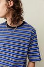 Urban Outfitters - Blue iets frans... Skinny Stripe T-Shirt, Men Urban Outfitters - Blue iets frans... Skinny Stripe T-Shirt, Men