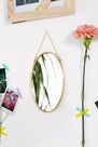 Urban Outfitters - GOLD Small Oval Mirror Urban Outfitters - GOLD Small Oval Mirror