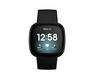 FITBIT - Fitbit Versa 3 Black/Black Aluminum Smart Watch FITBIT - Fitbit Versa 3 Black/Black Aluminum Smart Watch