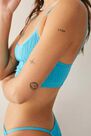 Urban Outfitters - BLUE Out From Under Ribbed Seamless Bikini Top Urban Outfitters - BLUE Out From Under Ribbed Seamless Bikini Top