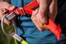 SIMOND - Large ADULT CLIMBING AND MOUNTAINEERING HARNESS LIGHT - EDGE ORANGE AND YELLOW, Vermilion SIMOND - Large ADULT CLIMBING AND MOUNTAINEERING HARNESS LIGHT - EDGE ORANGE AND YELLOW, Vermilion