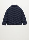 Mango - navy Long collar quilted coat Mango - navy Long collar quilted coat