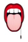 Seletti - Studio Job Neon Lamp Tounge Seletti - Studio Job Neon Lamp Tounge